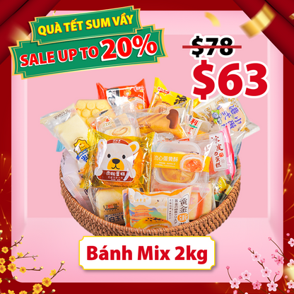 Bánh Mix Đài Loan (Taiwanese Variety Snack Box)