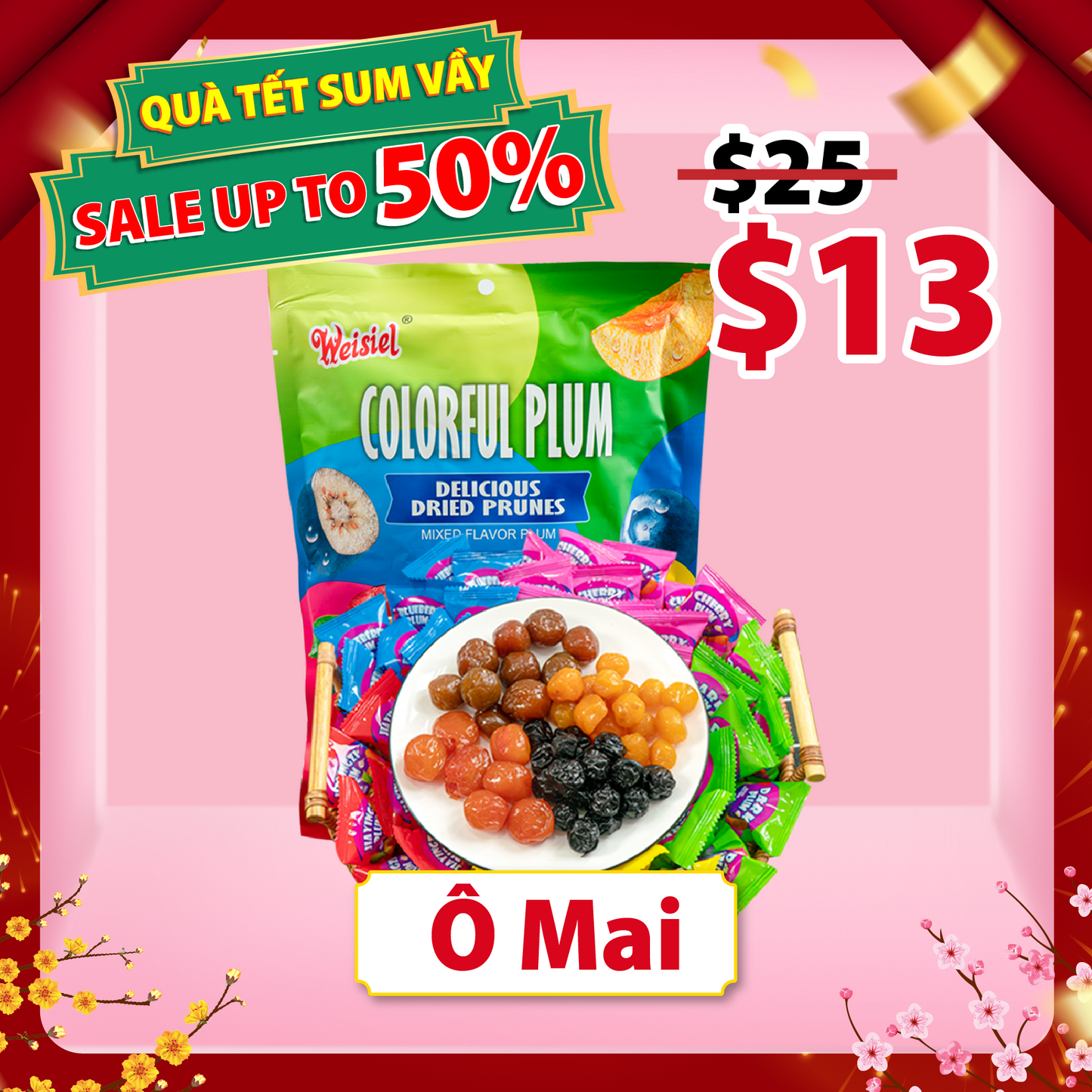 Ô Mai Mix (Colorful Plum)