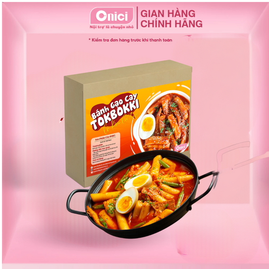 Set nguyên liệu nấu Tokbokki